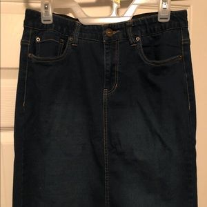 Jean skirt
